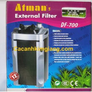 Máy lọc ngoài Atman DF 700 - Hệ thống lọc nước bể cá hiệu quả