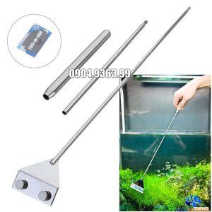 Dao cạo rêu inox cao cấp cho bể cá