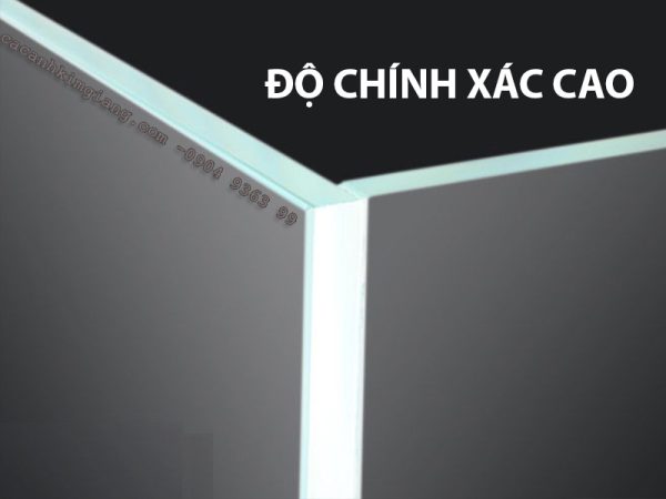 Bể cá siêu trong 6 4 4 có độ chính xác cao