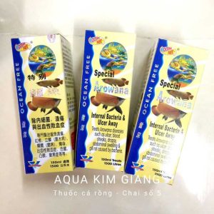 Thuốc cá Rồng Ocean Free - Trị lở loét, mờ mắt, xù vảy