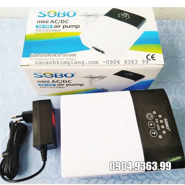 Máy sục khí tích điện SOBO SB 468