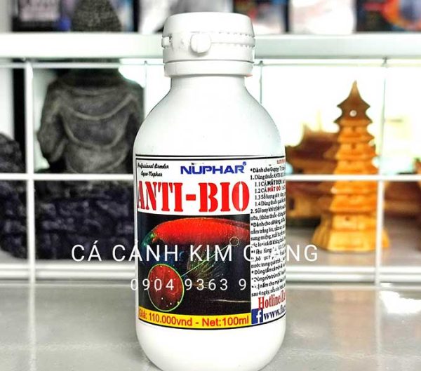 Nuphar Anti Bio Thuốc trị nấm trắng, túm lắc, lở loét