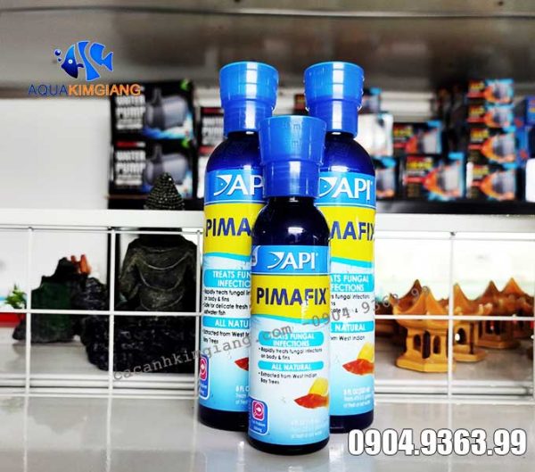 Thuốc API Pimafix chữa bệnh nấm cá, mốc cá tép, trị ký sinh trùng