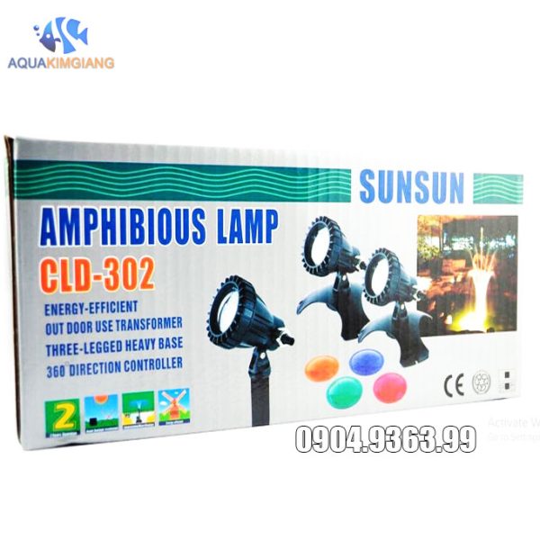 Đèn Led Âm Nước SunSun CLD-302 Cho Hồ Koi - Non Bộ Sân Vườn